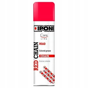Smar Do Łańcucha Ipone Spray Red Chain (Careline) Kolor Czerwony Poj.:250ml - Kosmetyki samochodowe - miniaturka - grafika 1
