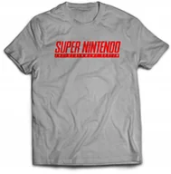 Koszulki męskie - Koszulka męska NINTENDO-005 szara r.L - miniaturka - grafika 1