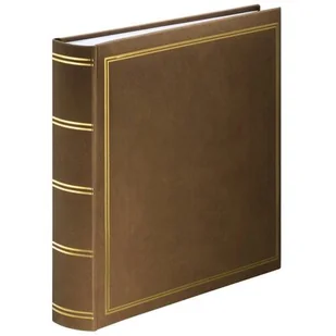 Album na zdjęcia wsuwane HAMA, London Jumbo, 80 stron, 30x80cm, brązowy - Albumy fotograficzne - miniaturka - grafika 1