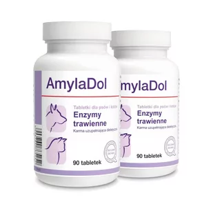 Dolfos AmylaDol 2 x 90tab 49225-uniw - Suplementy i witaminy dla psów - miniaturka - grafika 1