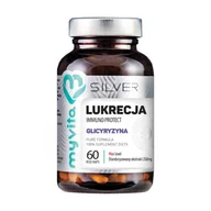 Suplementy naturalne - MyVita Silver Lukrecja glicyryzyna 60 kap - miniaturka - grafika 1