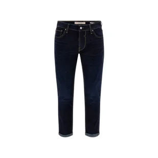Męskie Spodnie jeansowe GUESS SLIM TAPERED M3BAS2D55T1-COPT – Granatowy - Spodnie męskie - miniaturka - grafika 1