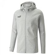 Bluzy męskie - PUMA Męska bluza z kapturem JKT Teamfinal Casuals - miniaturka - grafika 1