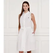 Sukienki - POLO RALPH LAUREN Sukienka z paskiem BLAR - miniaturka - grafika 1