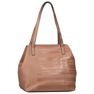 Torebki damskie - TOM TAILOR Bags MIRI STRIPE PRINT damska torba na zakupy L, 42 x 20 x 28, Stara Ró?a, 42x20x28 - miniaturka - grafika 1