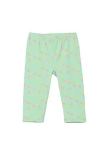 s.Oliver mit Allover Print Legginsy Capri z nadrukiem all-Over dla dziewczynek i dziewcząt, Zielony, 92 - Legginsy - miniaturka - grafika 1