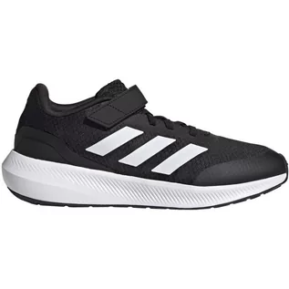 Buty dla dziewczynek - Buty adidas Runfalcon 3.0 Sport Running Elastic Lace Top Strap Jr HP5867 czarne - grafika 1