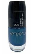 Lakiery do paznokci - Artdeco Ceramic Nail Lacquer Ceramiczny lakier do paznokci nr 236 Deep Aqua 6ml - miniaturka - grafika 1