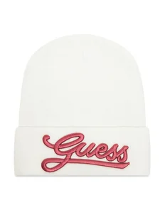 Guess Czapka AW5400 POL01 Écru - Czapki damskie - miniaturka - grafika 1