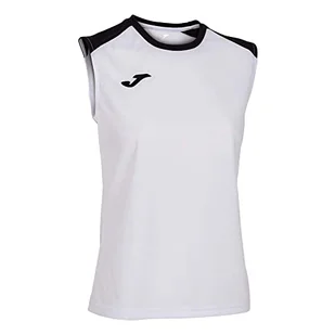 Joma Damski tank top Eco Championship T-shirt, czarno-biały, XL - Koszulki i topy damskie - miniaturka - grafika 1