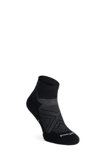 Skarpety biegowe Smartwool Run Targeted Cushion Ankle Socks - black - Skarpetki i podkolanówki sportowe - miniaturka - grafika 1