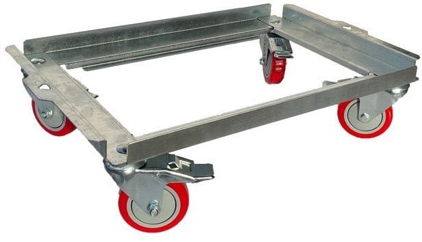 qBox Wózek do pojemników transportowych EURO - 40x30 cm stal ocynkowana