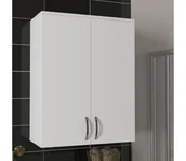 Akcesoria łazienkowe - Szafka ścienna do łazienki ZOE 90x70 cm biały - miniaturka - grafika 1