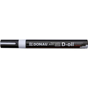 Donau Marker D-oil olejowy 2,8mm gruby - czarny - Markery permanentne - miniaturka - grafika 1