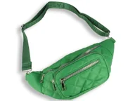 Torebki damskie - Nerka Damska Saszetka Torebka Na Ramię Listonoszka zielona - miniaturka - grafika 1