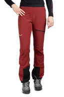 Spodnie damskie - Salewa Spodnie trekkingowe damskie Sella DST Light Women czerwone 40_L - miniaturka - grafika 1