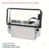 Akcesoria do Nintendo - TEMU Zestaw Premium Osłon Ochronnych Antykurzowych dla Konsoli Nintendo Switch OLED, Docka i NS – Uniwersalne Akcesoria - miniaturka - grafika 1