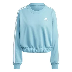 adidas Bluza damska W 3s Cr SWT z długim rękawem - Bluzy damskie - miniaturka - grafika 1