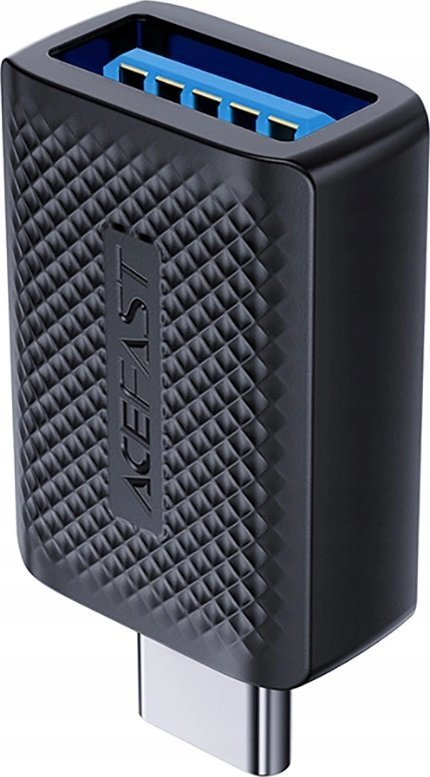 Adapter USB Acefast Adapter Acefast J1 USB-A 3.0 żeński do USB-C 3.0 męski 5Gb/s - czarny