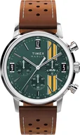 Zegarki męskie - Zegarek Timex TW2W99100 Marlin® Chronograph 40mm Leather Strap - miniaturka - grafika 1