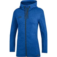 Kurtki damskie - JAKO JAKO Damska kurtka Premium Basics z kapturem, royal melanż, 44 6829 - miniaturka - grafika 1