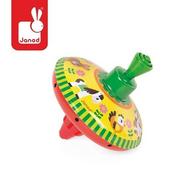 Zabawki interaktywne dla dzieci - Janod Bąk metalowy Farma - Zielony 3700217341251 - miniaturka - grafika 1