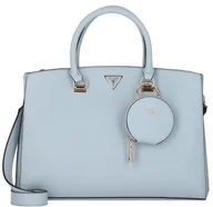 Nerki - Guess, Alexie, Synthetic Leather, Textile Bag, Pale Cloud, VG841607, For Women For Women - miniaturka - grafika 1