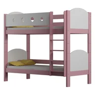 Łóżka dla dzieci i młodzieży - Łóżko piętrowe URWISEK-L 180x90 - miniaturka - grafika 1