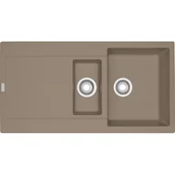 Zlewozmywaki - FRANKE 114.0675.993 Zlewozmywak Maris MRG 651 Fragranit+ Cappuccino - miniaturka - grafika 1