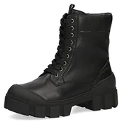 Botki damskie - CAPRICE Damskie botki 9-9-26211-29 szerokość G rozmiar: EU, Black Softnap, 38 EU - miniaturka - grafika 1