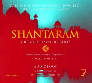 Shantaram audiobook CD) Gregory David Roberts - Audiobooki - literatura piękna - miniaturka - grafika 1