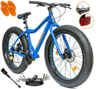 Rowery - Rower Damski Męski Fatbike 26 IWOBIKE Shimano Aluminium Tarcze Lekki 2025 - miniaturka - grafika 1