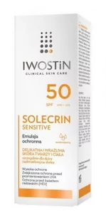 Iwostin Solecrin Sensitive emulsja ochronna SPF50 100 ml 7083462 - Balsamy i kremy do opalania - miniaturka - grafika 1
