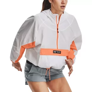 Kurtka damska Under Armour Rush Woven Anorak - Kurtki i kamizelki sportowe damskie - miniaturka - grafika 3