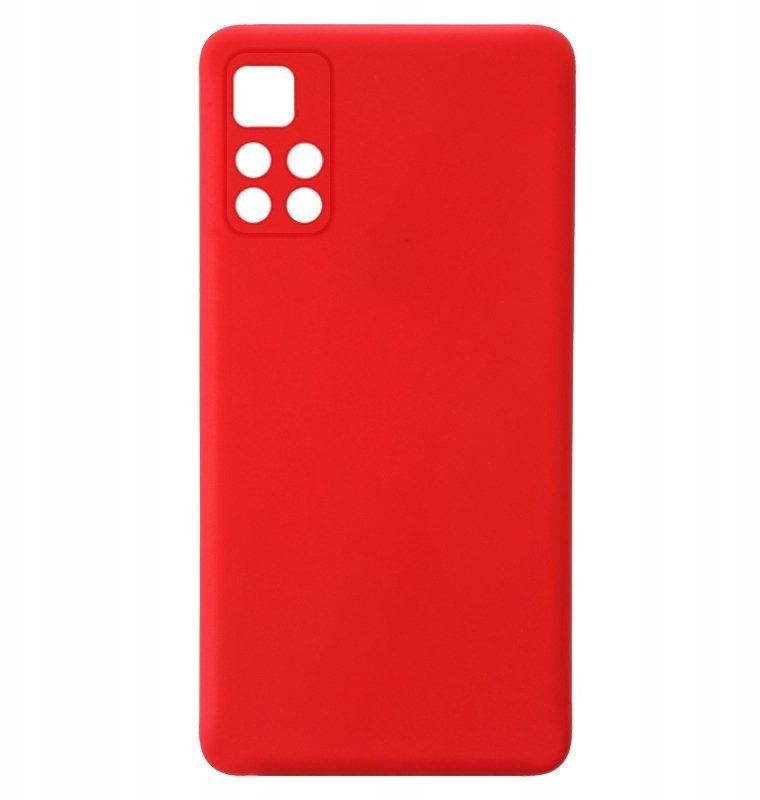 iLike Tylny pokrowiec Xiaomi Silicon case Redmi Note 11 Pro Plus 5G Red GSM114119
