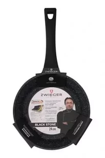 ZWIEGER BLACK STONE Patelnia 24cm - Patelnie - miniaturka - grafika 1