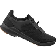 Buty rowerowe - SHIMANO Buty rowerowe miejskie/turystyczne EX300, czarne - miniaturka - grafika 1