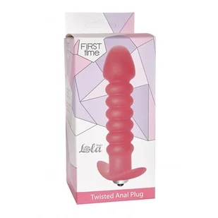 Lola Lola Toys Anal Twisted Vibrating Pink - Koraliki analne, różowe - Kulki analne - miniaturka - grafika 3