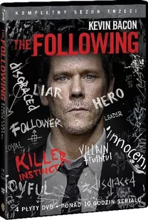 The Following sezon 3 DVD) Marcos Siega Joshua Butler Liz Friedlander Nicole Kassell i inni - Seriale - miniaturka - grafika 1