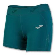 Spodnie sportowe damskie - Krótkie spodenki damskie obcisłe Joma S zielony - miniaturka - grafika 1