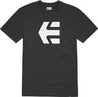 Koszulki męskie - t-shirt ETNIES ICON TEE Black/White - miniaturka - grafika 1