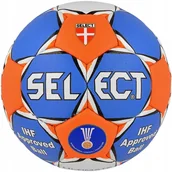 Piłka ręczna - Select Handball Ultimate, Blau Orange Weiß (1612858260_Blau/Orange/Weiß_3) - miniaturka - grafika 1