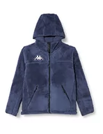 Kurtki męskie - Kappa Męska kurtka 6hundred 635s, Blue Fiord-Black, XL, NIEBIESKI FIORD - CZARNY, XL - miniaturka - grafika 1