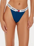 Majtki damskie - Tommy Hilfiger Figi klasyczne UW0UW05622 Niebieski - miniaturka - grafika 1