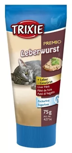 Trixie TRIXIE Przysmak dla kota PREMIO Pasztet z tauryną |Dwie saszetki karmy Happy Cat GRATIS! - Przysmaki dla kotów - miniaturka - grafika 1