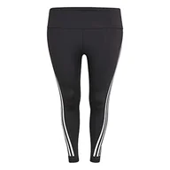 Legginsy - adidas Damskie legginsy VF FI 3S 7/8 TP, czarne, 3X - miniaturka - grafika 1