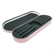 Pozostałe akcesoria do makijażu - Etui na pęsety, różowe - miniaturka - grafika 1