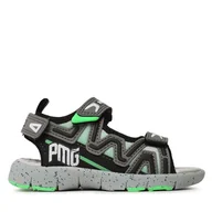 Buty dla chłopców - Sandały Primigi 3971700 Szary - miniaturka - grafika 1