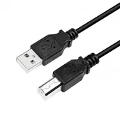 Kable USB - LogiLink USB-B 3.0m czarny - miniaturka - grafika 1