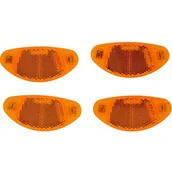 Akcesoria rowerowe - Zestaw odblasków rowerowych DUNLOP K-mark (4 szt.) - miniaturka - grafika 1